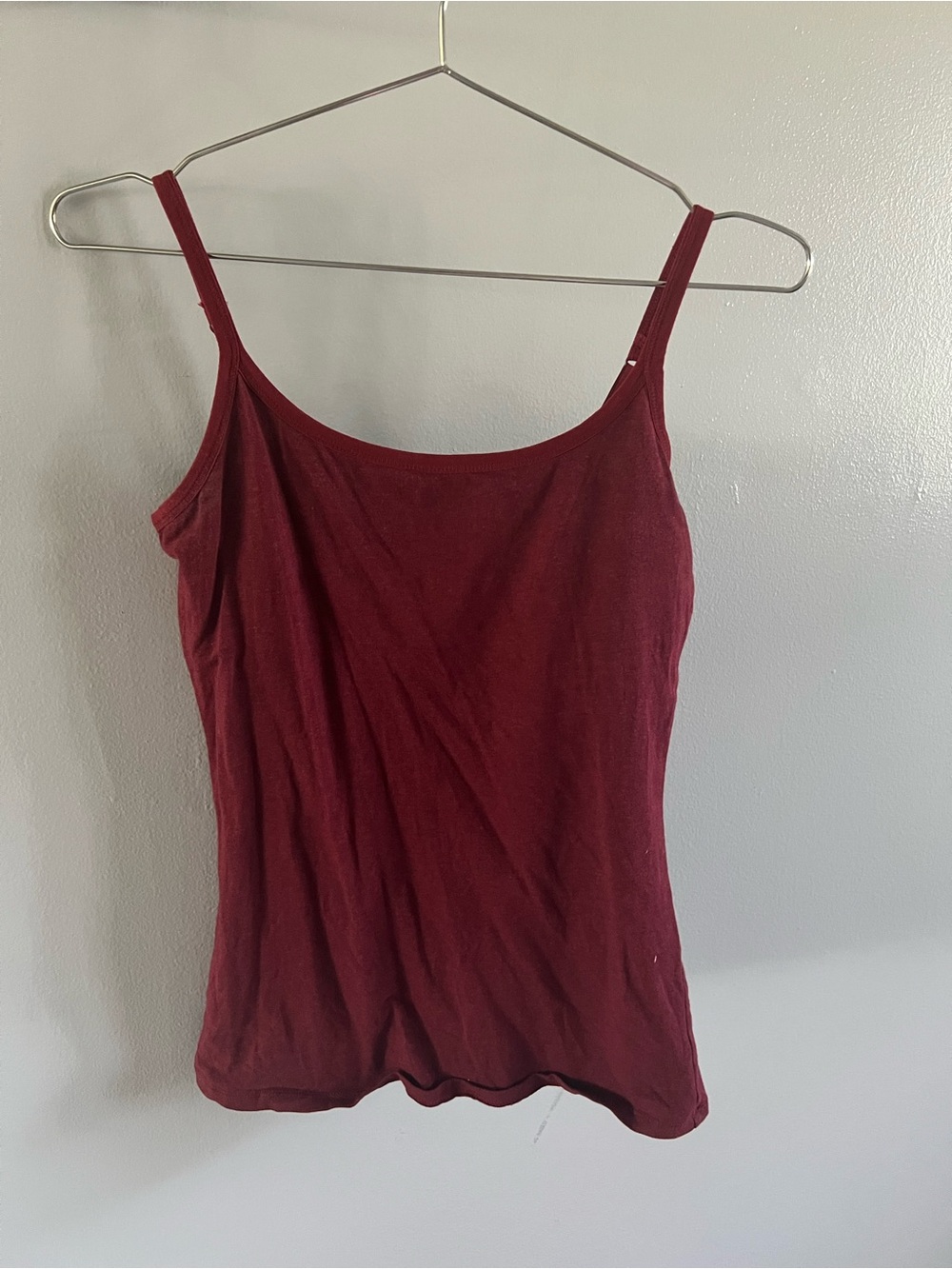 Pact Heather red tank